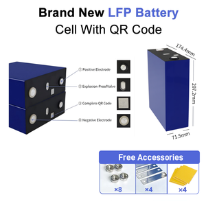 100% Resmi Cornex Grade a MB31 314ah 3.2V Sel Lifepo4 8000 Siklus 1004.8wh Kotak Baterai Mb31 Sel Prismatic Lifepo4 Stok Eropa - Product Image 6