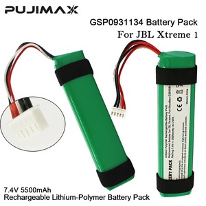 <span class=keywords><strong>Batterie</strong></span> PUJIMAX 7.4V 5500mAh GSP0931134 <span class=keywords><strong>pour</strong></span> enceinte <span class=keywords><strong>JBL</strong></span> <span class=keywords><strong>Xtreme</strong></span> 1, batteries rechargeables sans fil Bluetooth - Product Image 1