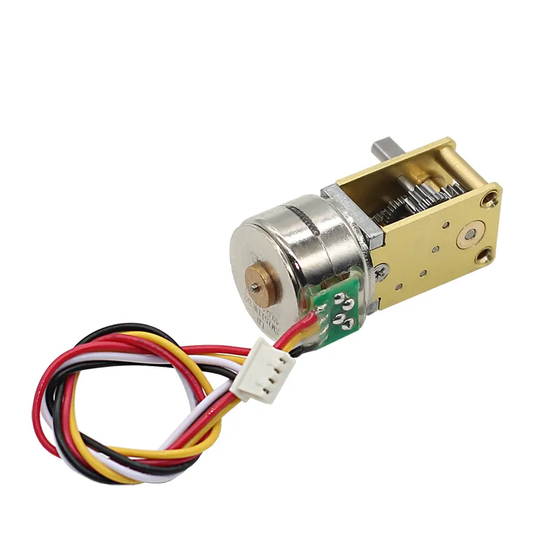 JGY-15BY yüksek tork küçük 3D yazıcı Motor kapalı döngü mikro Nema 17 step motor redüksiyon 2 cümle 4 teller 18d step