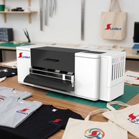 Imprimante DTF Sunika XP600 33CM, machine d'impression intelligente à encre blanche pour vêtements, transfert automatique de film, impression à distance