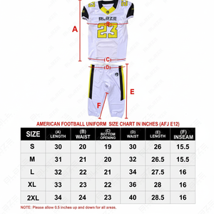 Conjunto de Uniforme de Fútbol Americano a Precio de Fábrica OEM, Jersey de Fútbol Americano Personalizado al por Mayor, Conjunto de Jersey de Fútbol - Product Image 1