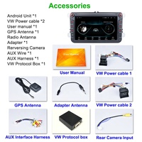 Harga Terendah Layar Sentuh Stereo Mobil 8 Inch Android Car Radio Multimedia Player untuk VW Passat B6 V6 BT GPS Navigasi Headunit