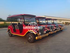 Electric Sightseeing Vintage Classic Car Asiento personalizado New Energy Sightseeing Bus Car Mini Electric Car - Product Image 3