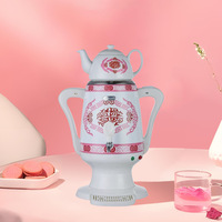 Turquie grand commerce Style classique Antique eau thé russe Samovar ensemble dinde thé bouilloire grand Samovar théière avec robinet