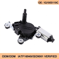 Motor de Limpiaparabrisas Delantero Wanray 1Q1955119C 1K1955119E 1Z1955119C para VW EOS Golf GTI Jetta Rabbit R32, Motor de 12V