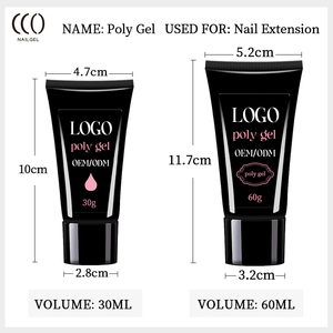 Gel Acrílico para Uñas, Poly Gel, Tubo de Gel Duro para Construcción de Uñas, Venta Caliente de Fábrica CCO, Fabricante Profesional, Muestra Gratis - Product Image 6