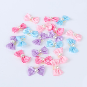 Cinta de goma con lazo para el pelo de perro, accesorios para mascotas, para Teddy <span class=keywords><strong>Yorkshire</strong></span>, venta al por mayor - Product Image 6
