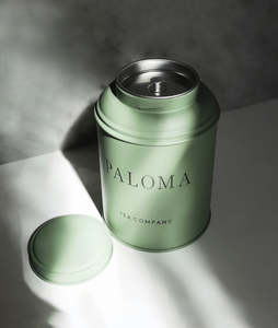 Bán Buôn Eco Thân Thiện Với Vòm Tròn Sang Trọng Trà Hộp Thiếc Lỏng Lá Kín Vàng 500Ml Lớn Thiếc Trà <span class=keywords><strong>Caddy</strong></span> Đen Tròn - Product Image 5