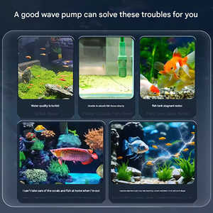 Jebao Jecod DMP-80M 80W rechthoekige plastic golfgeneratorpomp voor zoet-/zoutwatervissen, woonkamer, 110-240V, 500L, doosverpakking - Product Image 6