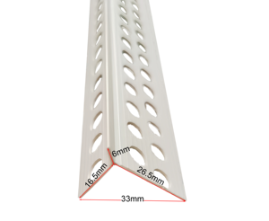 Profil d'<span class=keywords><strong>angle</strong></span> en PVC pour cloison sèche, écologique, résistant à l'eau, <span class=keywords><strong>protection</strong></span> murale - Product Image 2