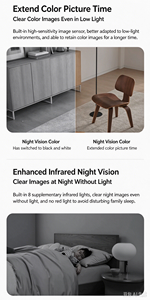 MIJIA 360 °   กล้องวงจรปิดภายในอาคาร 1080p 3.3K <span class=keywords><strong>Mi</strong></span> PTZ กล้องเว็บแคมความละเอียดระดับเมกะพิกเซล พร้อมระบบมองเห็นในเวลากลางคืน สำหรับติดตามเด็ก สัตว์เลี้ยง สุนัข แมว กล้องสมาร์ทโฮม - Product Image 2