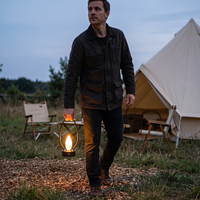 Lanterne à flamme vacillante portable avec poignée en métal, 3 couleurs, sans fil, rechargeable, lampe de table LED d'ambiance pour la salle à manger et le camping