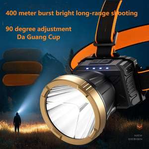 HL55 Hand Held Strong Beam Long-range Mining Lamp Large Aperture LED Rechargeable IP65 Waterproof Adjustable Focus Outdoor - Product Image 2