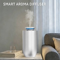 Diffuseur d'huiles essentielles sans fil rechargeable pour voiture, mini diffuseur d'arômes 20 ml pour véhicules