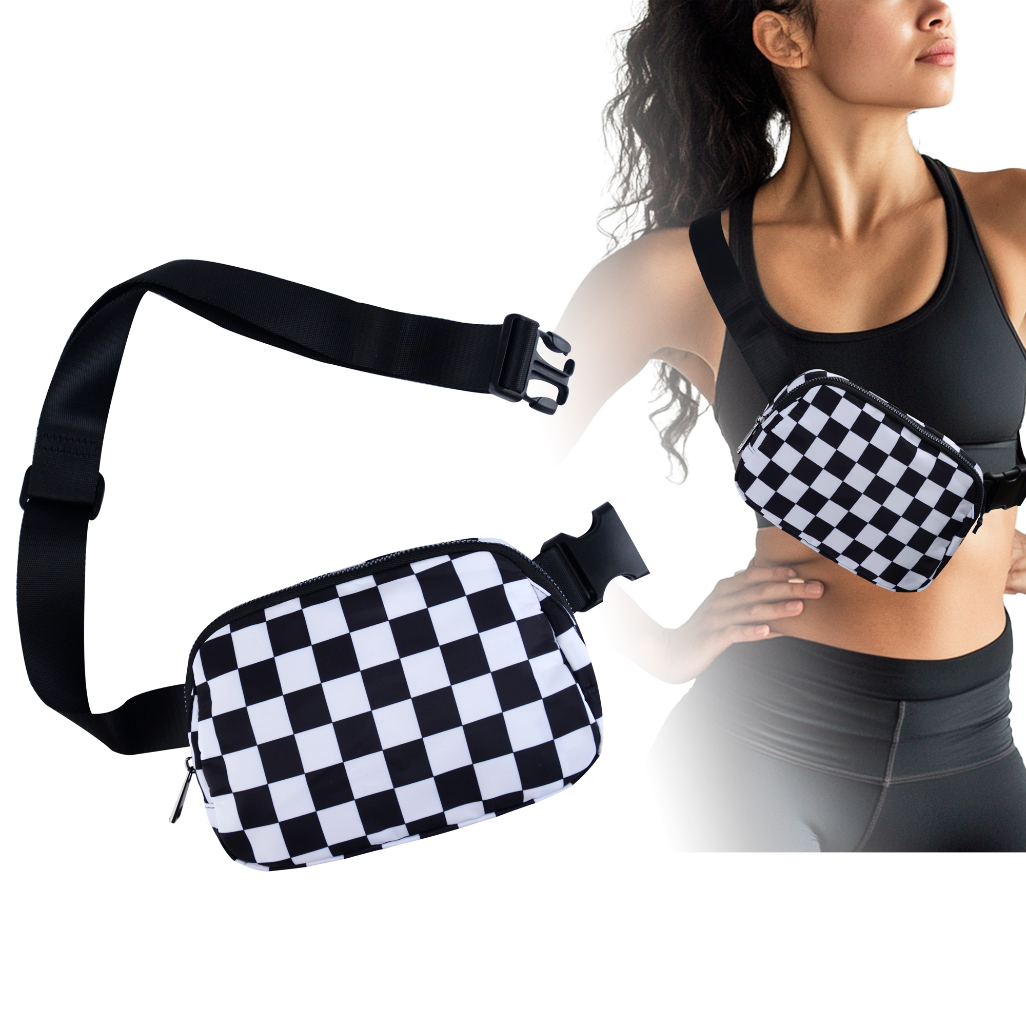 Water Resistant Light Weight Unisex Cross Body Pack