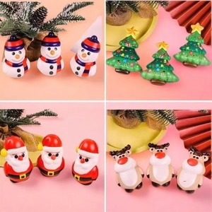 ODM Christmas Squeeze Toys Santa Claus Elk Snowman Antistress Ball Sensory Toy for Kids Stress Relief <b>Fidget</b> Toy Funny Xmas - Product Image 6