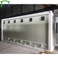 Salle de bain préfabriquée à panneau sandwich pour toilettes publiques modulaires et extérieures bon marché