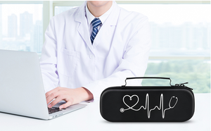 Étui rigide antichoc avancé pour stéthoscope d'étudiant, sac de transport médical robuste avec poignée et porte-stylo pour les professionnels de la santé - Product Image 6