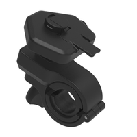 Support de téléphone portable pour moto, matériau ABS flexible, fixation par clip pour téléphones de 4 à 7 pouces