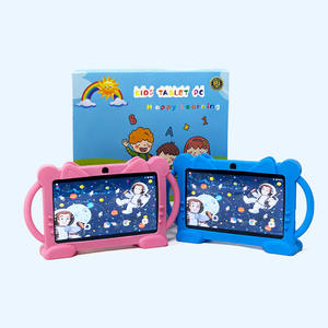 Tablette Intelligente Q8 <span class=keywords><strong>pour</strong></span> Enfants, <span class=keywords><strong>Android</strong></span> 12, Batterie 3000 mAh, Contrôle Parental, avec Support <span class=keywords><strong>Chat</strong></span> et Étui Antidérapant en Silicone – Prix Bas - Product Image 2