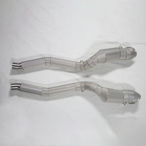 Jagrow SS304 Tubo de escape para Ferrari F12 con escudo térmico - Product Image 4