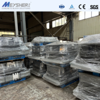 Moule à blocs personnalisé MEYSHER FLEX pour machine à briques Qt4 15 Qt6 15