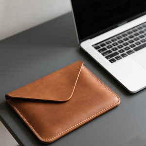 Nhà Sản Xuất Tùy Chỉnh Chính Hãng Da Máy Tính Xách Tay Tay Áo Trường Hợp Cao Cấp Đầy Đủ Hạt Da Máy Tính Trường Hợp Bìa Cho Macbook Pro/Không Khí - Product Image 1