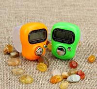 Compteur de Doigt en Plastique en Gros pour Faveurs de Fête, Tasbih Numérique Électronique Compteur de Prière Musulmane LCD