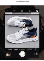 Nouvelles chaussures respirantes et tendance pour le printemps, chaussures de sport et décontractées pour hommes, chaussures décontractées polyvalentes pour hommes