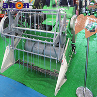 ANON 7.5kw batteuse blé et riz batteuse dernière Mini moissonneuse riz et blé