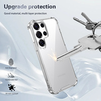 Coque de téléphone transparente en acrylique anti-jaunissement pour Samsung Galaxy A07 A17 A36 A56 A26 A16 A06 A15 A55 A54 A34 A24