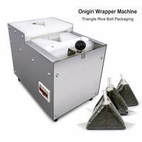 Máquina Manual Comercial para Envolver Onigiri, Máquina para Empacar Bolas de Arroz Triangulares para Restaurantes de Sushi