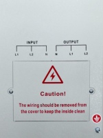 Stabilisateur de tension biphasé entièrement automatique à servomoteur avec écran LCD, style AVR 110V-0-110V 15KVA 20KVA 30KVA