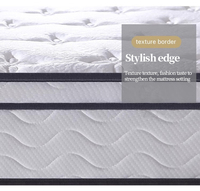Günstige Wohnzimmer-Matratze in Kingsize, Hypoallergene Gel-Premium-Memory-Schaum Taschenfederkernmatratze, Matelas für Traumschlaf