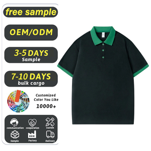 เสื้อกอล์ฟทรงบ็อกซี่สำหรับผู้ชาย พิมพ์ลาย OEM ทั้งตัว ด้วยเทคนิค Sublimation ยืดได้ 4 ทิศทาง สวมใส่สบาย ผลิตจากไนลอน 80% สแปนเด็กซ์ 20%  รับผลิตตามแบบ - Product Image 1