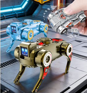Perro Robot Transformable, Spinner de Dedo, Juguete Antiestrés, Juguete para Niños - Product Image 2