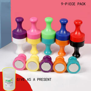 Magnete magnetico della <span class=keywords><strong>lavagna</strong></span> che insegna pasta <span class=keywords><strong>magnetica</strong></span> al neodimio ferro boro forte perno di spinta magnetico - Product Image 2