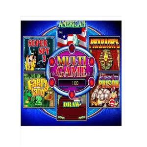 XXL bảng đỏ đa trò chơi 6x Màn hình duy nhất <span class=keywords><strong>Arcade</strong></span> trò chơi video Hội Đồng Quản trị cho các đồng xu trò chơi máy - Product Image 3