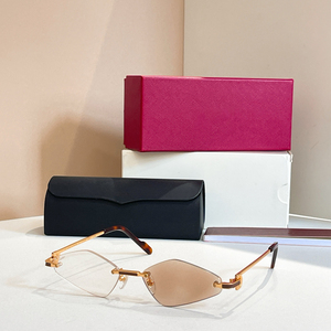 Lunettes <span class=keywords><strong>de</strong></span> soleil tendance hip-hop 2025, monture en bois sans cadre, lunettes <span class=keywords><strong>de</strong></span> soleil tendance pour rappeurs, bijoux tendance - Product Image 4