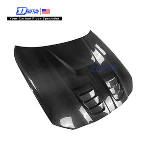 Capó de motor de fibra de carbono seco agresivo para BMW G80 M3 G82 M4 2020-2024 - Product Image 1