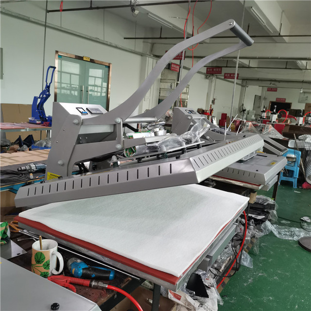 Hot Sale New Manual Heating Plates Heat Press 70x100 Dual Sublimation Machine for Garment