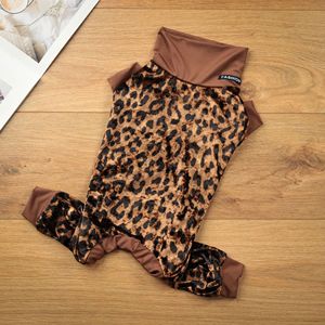 Ropa para Perros de Cuatro Patas Estilo Europeo Americano, Cómoda, de Poliéster, Diseño de Leopardo Decorativo para el Hogar, Otoño e Invierno, Sexy y Clásico - Product Image 6