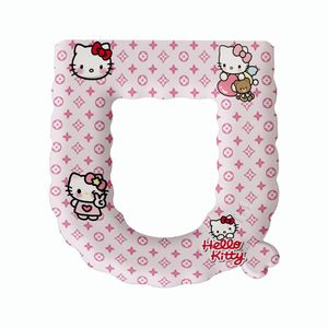 Hello Kitty Toilet Seat Cover <b>EVA</b> Waterproof Sticky Mat For All Seasons - Product Image 2