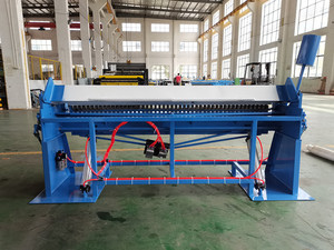 Penumatic tấm kim loại mỏng Máy gấp, ống dẫn khí tdf khí nén sắt máy uốn - Product Image 4