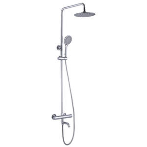 Pomme de douche thermostatique intelligente en cuivre massif Vimijia, style minimaliste moderne, avec jet supérieur et surpression, robinets de baignoire à filetage - Product Image 4
