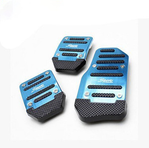 Cubierta de Pedal de Freno de Transmisión Manual Automática de Aluminio, Pedales Deportivos para Acelerador, Gasolina y Embrague, Accesorios de Repuesto Universales para Coche - Product Image 6