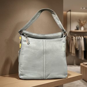 BS INTERNATIONAL NA280 Bolso de Mano de Moda para el Día de San Valentín, de Cuero Genuino, con Cierre de Cremallera, Impermeable, con Correa para la Cintura, Portátil - Product Image 6
