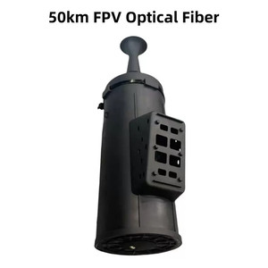 โมดูลรีเลย์ไฟเบอร์ออปติกแบบขยายระยะทาง FPV Crossover Machine Sky End 5G PoE Network สำหรับมอเตอร์โดรน RC ป้องกันการรบกวน - Product Image 3