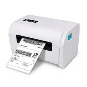 Factory hot sale 4inch Desktop Thermal Printer Barcode Label Printer Print 100*150mm Express with Computer and Phone connect
