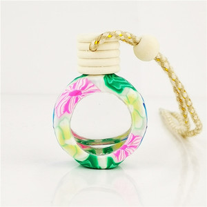 10mlソフト陶器ボトルホイールシェイプカー香水ボトルカー空のハンギングボトル - Product Image 3